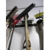 Image 1 : LOT OF GARDEN TOOLS - SHOVEL, RAKE, WASH BROOM, ETC.
