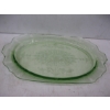 Image 3 : GREEN DEPRESSION DISH, CREAM & SUGAR & S&P SHAKERS