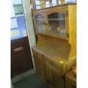 Image 1 : GLASS DOOR SIDEBOARD CABINET W/2 DRAWERS & 2 CUPBOARD DOORS
