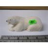 Image 1 : WHITE POLAR BEAR CARVING, SIGNED RAYMOND T