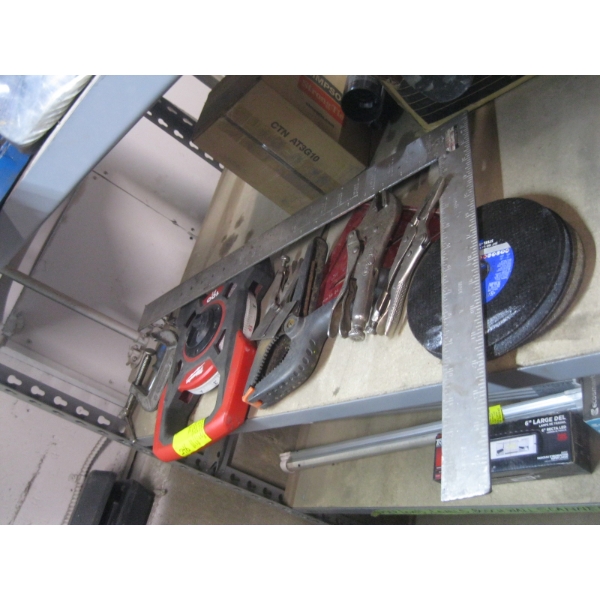 MILWAUKEE 100' TAPE MEASURE & MISC