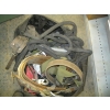 Image 1 : BAG W/SET OF CLIMBING SPURS  & BELT, CABLE PULLER, ETC.