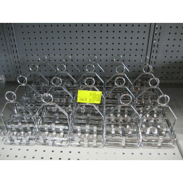 LG. LOT OF 20 CONDIMENT HOLDERS