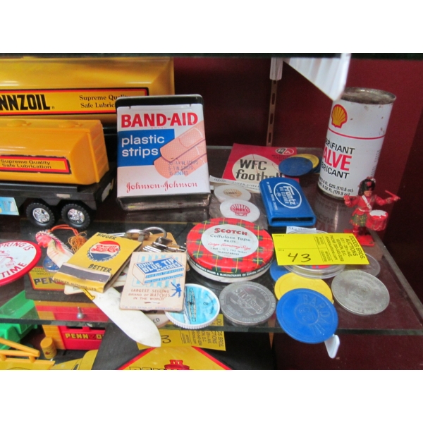 MISC. COLLECTABLE ITEMS - TOKENS, MATCHES, ETC.