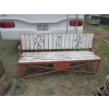 Image 1 : METAL FRAMED BENCH