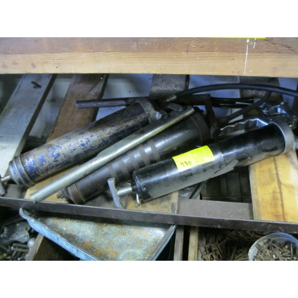 3 GREASE GUNS
