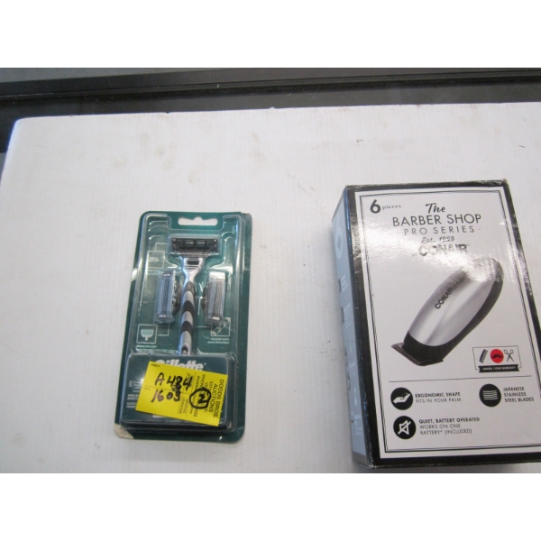 GILLETTE RAZOR & CONAIR BARBER SHOP PRO SERIES SHAVER