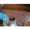 Image 3 : DAISY PLASTIC HOLSTER W/2 WESTERN CAP GUNS