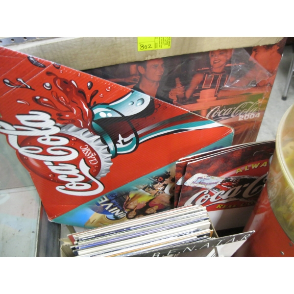 COKE DISPLAY SIGNS