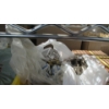 Image 4 : 2 BINS & BOX OF ASST. CABINET DRAWER HARDWARE, HINGES, ETC.