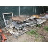 Image 4 : 3 PALLETS + OF MISC. SCRAP STEEL. ROOFING MATERIAL, WIRE, ETC.