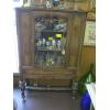 Image 1 : 1940s GLASS DOOR ANTIQUE CHINA CABINET
