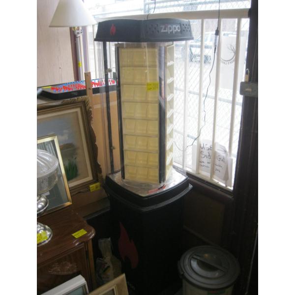 ROTATING ELECTRIC ZIPPO LIGHTER DISPLAY STAND