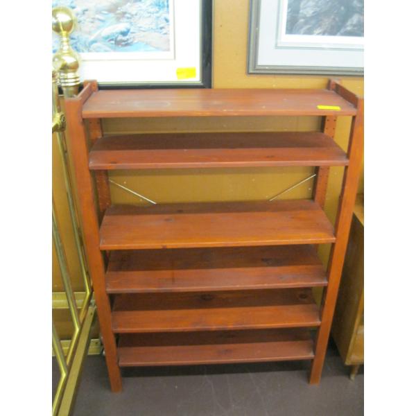 WOODEN SHELF UNIT
