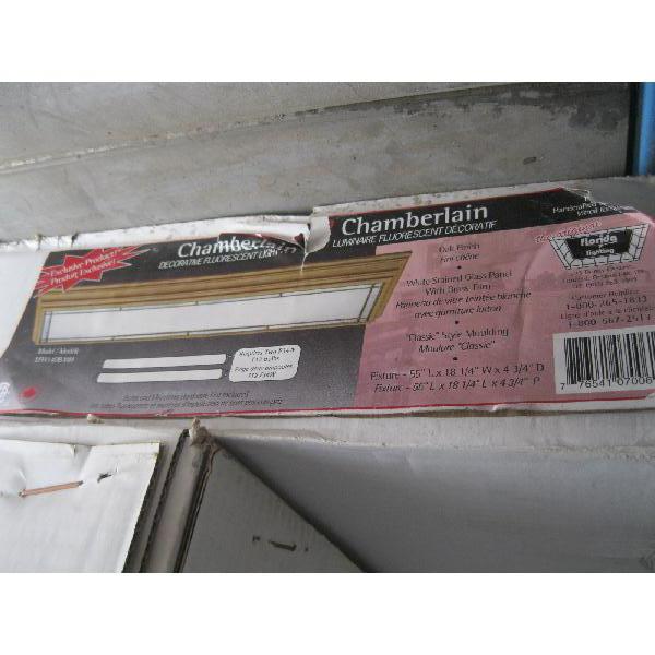 NEW FLUORESCENT LIGHT FIXTURE