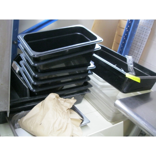ASST. PLASTIC BINS