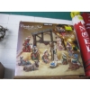 Image 3 : HAND PAINTED 13 PIECE NATIVITY SET IN BOX & 2 DEER