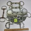 Image 2 : HORSE BITS, HORSESHOE S&P HOLDER & OOIL LANTERN WALL MOUNT PARTS - 1 NEEDS REPAIR