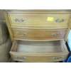 Image 3 : 5 DRAWER CHEST OF DRAWERS & MATCHING 9 DRAWER DRESSER