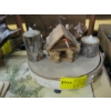 Image 2 : MISC. CARVED WOODEN WALL HANGING, WOODEN CABIN W/CANDLES, ETC.