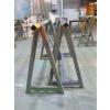 Image 2 : PAIR OF 6' METAL SAWHORSES