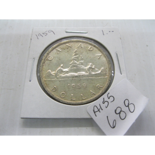 1959 CDN SILVER $1