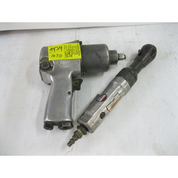 3/8" DRIVE RATCHET & 1/2" AIR IMPACT GUN