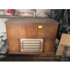 Image 1 : ANTIQUE CABINET STEREO W/RECORD PLAYER