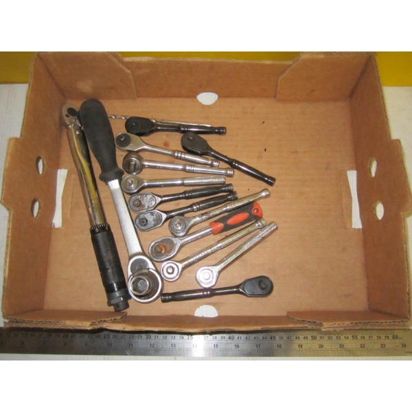 ASST. 1/4" DRIVE RATCHETS