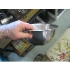 Image 3 : 2 BOXES OF MISC. WINEGLASSES, STAINLESS MIXING BOWLS, ETC.