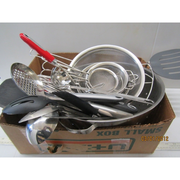 STAINLESS STRAINERS, ETC.