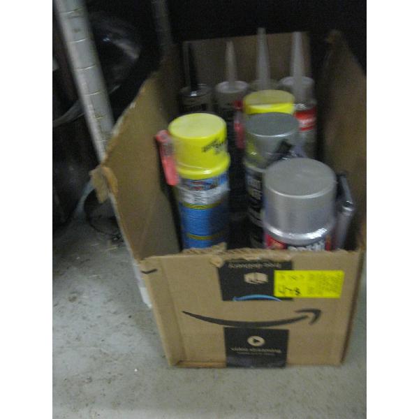 ASST. SPRAY FOAM, CAULKING, ETC.