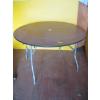 Image 1 : FOLDING ROUND TABLE W/EXTRA TOP
