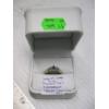 Image 2 : LADIES 10KT RING W/MULTIPLE DIAMONDS & EMERALD 'AS IS' STONE - 2.5G - SZ 6 1/2