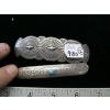 Image 1 : 2 NAVAJO SILVER HAIR BARRETTES - BROKEN PIECES (EASILY MADE FUNCTIONAL)
