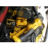 Image 6 : SET OF DEWALT CORDLESS TOOLS - 18V DRILL IMPACT GRINDER, JIGSAW, ETC.