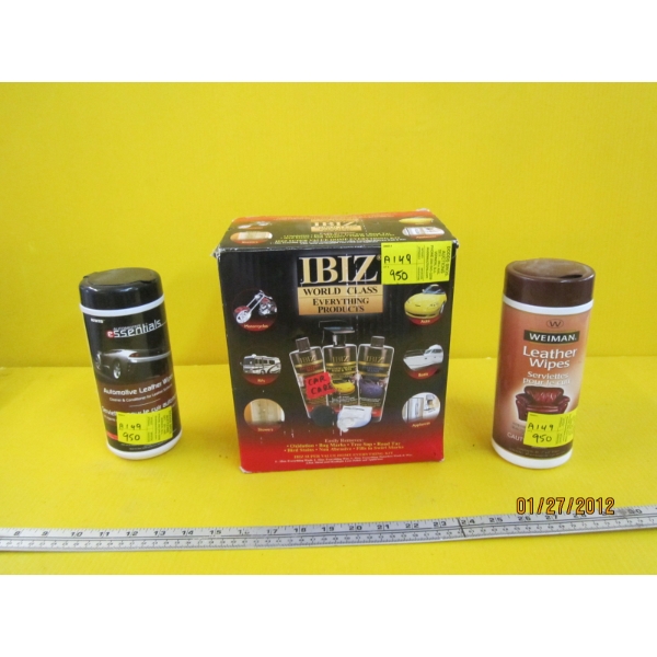 CAR KIT & LEATHER WIPES