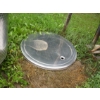 Image 3 : STAINLESS STEEL TANK BY TUSCANA INOX - APPROX. 6.5'X42" APPROX 2000L W/LID