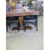 Image 6 : LG. DINING TABLE W/2 LEAVES