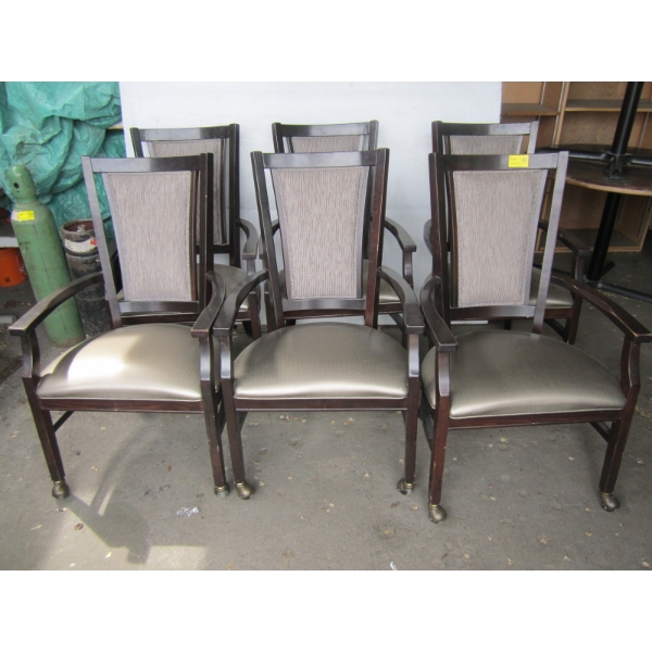 6 DINING CHAIRS