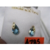 Image 4 : 2 PAIR 14KT GOLD EARRINGS