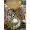 Image 3 : 2 BOXES OF MISC. INSULATORS, COLLECTABLE GLASSWARE, PICTURES, ETC.