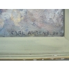 Image 2 : ORIGINAL PAINTING BY CANADIAN ARTIST CARL AHRENS, 1929