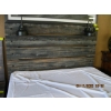 Image 1 : BARNWOOD QUEEN SIZE BEDFRAME W/LIGHTS