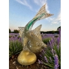 Image 4 : EXQUISITE MCM COLORFUL GLASS FISH PIECE