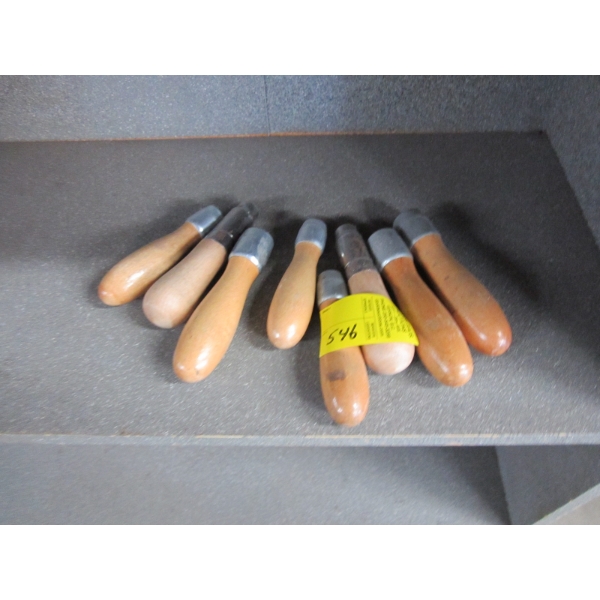 SM. LOT OF FILE HANDLES
