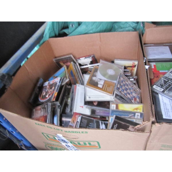 LG. BOX OF CDs