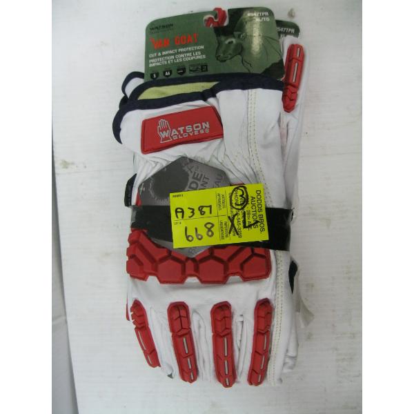 3 PAIR OF LEATHER SZ XL GLOVES