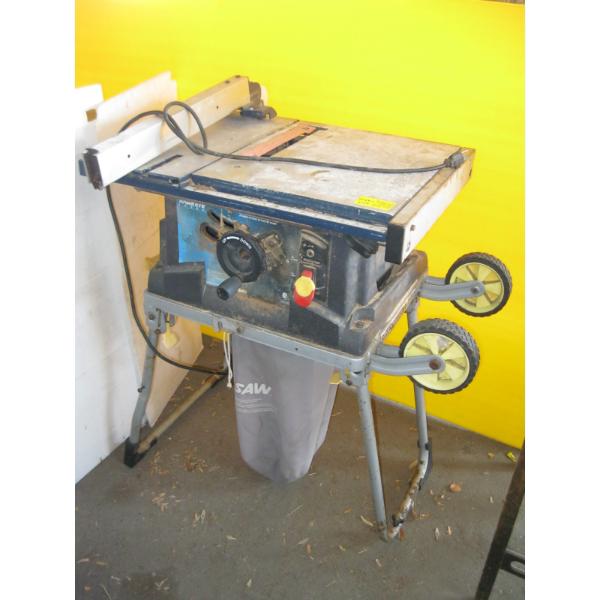 MASTERCRAFT TABLE SAW ON STAND