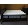 Image 3 : KING SIZE BED COMPLETE W/HEADBOARD & BOX SPRING/MATTRESS